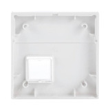 Busch-Jaeger Zentralscheibe mit Beschriftungsfeld, Abdeckung weiß (glänzend), Retail