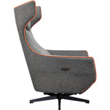 Cougar Gaming-Sofa Magus Gray, Gaming-Stuhl grau/orange