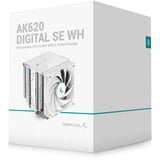 DeepCool AK620 DIGITAL SE WH, CPU-Kühler weiß, 120 mm