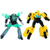 Hasbro Transformers EarthSpark Cyber-Combiner Bumblebee und Mo Malto, Spielfigur 