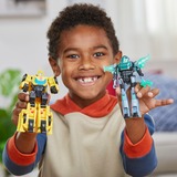 Hasbro Transformers EarthSpark Cyber-Combiner Bumblebee und Mo Malto, Spielfigur 