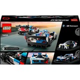 LEGO 76922 Speed Champions BMW M4 GT3 & BMW M Hybrid V8 Rennwagen, Konstruktionsspielzeug 