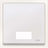 Merten Wippe Symbol Fenster mit Kontrollfenster rechteckig IP44 weiß, Retail