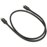 NewerTech Thunderbolt 4 / USB-C Kabel schwarz, 70cm