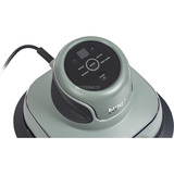 Ninja CRISPi 4-in-1 tragbare Glas-Heißluftfritteuse "Salbei" graugrün/transparent, 1.700 Watt, 2 Körbe 1,4 und 3,8 Liter