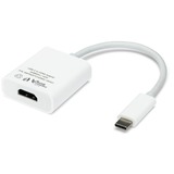 OWC USB Adapter, USB-C Stecker > HDMI 4K Buchse weiß, 11cm