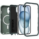 Otterbox Defender, Handyhülle dunkelgrün, iPhone 16e/15/14/13, MagSafe