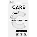 PanzerGlass Urban Combat Case, Handyhülle transparent/schwarz, iPhone 14 / 13, MagSafe