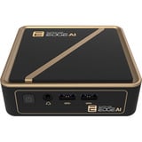 SAPPHIRE EDGE AI 340, Barebone schwarz/gold, ohne Betriebssystem