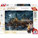 Schmidt Spiele Thomas Kinkade Studios Wizarding World Harry Potter - Hogwarts Castle, Puzzle 1000 Teile