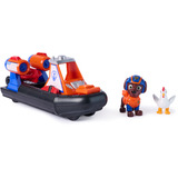 Spin Master PAW Patrol - Search & Rescue: Zumas Rettungs-Hovercraft mit 2 Figuren, Spielfahrzeug 