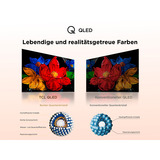 TCL 32SF560, QLED-Fernseher 81 cm (32 Zoll), schwarz, FullHD, Triple Tuner, Fire TV