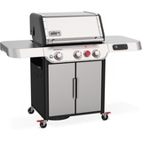 Weber Genesis SX-325s Smarter Gasgrill edelstahl, mit CRAFTED Basis-Rahmen und Sear Zone