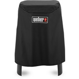 Weber Premium Abdeckhaube für Lumin Serie mit Stand, Schutzhaube schwarz, für Lumin und Lumin Compact