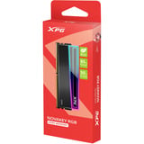 ADATA DIMM 16 GB DDR5-5600, Arbeitsspeicher schwarz, AX5U5600C4616G-CNKRBK, XPG NOVAKEY RGB Black, INTEL XMP, AMD EXPO