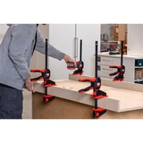 BESSEY Einhandzwinge mit drehbarem Griff EZ360-60 schwarz/rot, 600 / 80