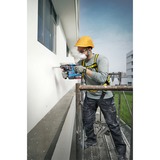 Bosch Akku-Bohrhammer GBH 18V-22 Professional, 18Volt, mit GDE 18V-12 blau/schwarz, 2x Li-Ionen Akku 4,0Ah, in L-BOXX