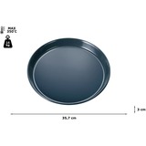Bosch Pizzaform emailliert HEZ617000, Backblech anthrazit, Ø 35cm