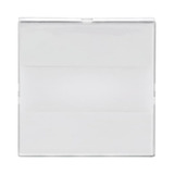 Busch-Jaeger Zentralscheibe davos signalieren 1573 CN-84, Zentralplatte weiß, Retail