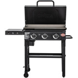 Char-Griller Flat Iron Griddle 3-Brenner, Gasgrill schwarz, Plancha mit 10,5 kW