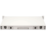 Digitus LWL-Spleißbox, bestückt, 6x LC-APC DX, OS2 grau