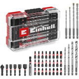 EINHELL  Impact-Bit-Set mit Metall- und Universalbohrern in M-CASE, 39-teilig, Bohrer- & Bit-Satz 