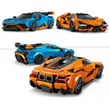LEGO 77238 Speed Champions Lamborghini Revuelto und Huracán STO, Konstruktionsspielzeug 