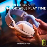 Logitech Gaming G435 LIGHTSPEED, Gaming-Headset weiß, USB-C, Bluetooth