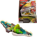 Mattel Jurassic World Micro Compact Spinosaurus Spielset, Spielfigur 