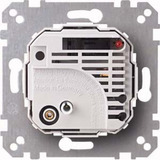 Merten Raumtemperaturregler-Einsatz mit thermischer Rückführung, 230 Volt Wechselstrom, 10 Ampere, Thermostat Retail