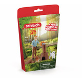 Schleich Pocket Set! Förster, Spielfigur 