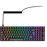 Sharkoon SKILLER SGK50 S2, Gaming-Tastatur schwarz, DE-Layout, Gateron Red