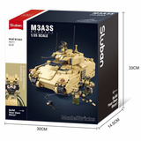 Sluban ModelBricks M3A3S Bradley, Konstruktionsspielzeug 