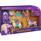 Spin Master Unicorn Academy - Abenteuer-Set, mit Ravenzella, Sophia, Ava, Wildstar, Leaf, Spielfigur 