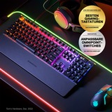 SteelSeries APEX Pro, Gaming-Tastatur schwarz, DE-Layout, SteelSeries OmniPoint 2.0