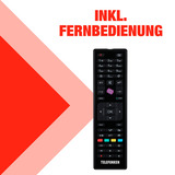 Telefunken XF40P900S, LED-Fernseher 102 cm (40 Zoll), schwarz, FullHD, Triple Tuner, Mediaplayer