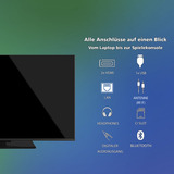 Toshiba 40QV3F63DAZ, QLED-Fernseher 100 cm (40 Zoll), schwarz