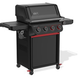 Weber Gasgrill Spirit EPX-435R Stealth  schwarz/rot, 13,78 kW, mit Sear Zone und Seitenbrenner, Modell 2026