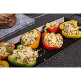 Weber Gasgrill Spirit EPX-435R Stealth  schwarz/rot, 13,78 kW, mit Sear Zone und Seitenbrenner, Modell 2026