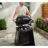 Weber Premium Rollwagen für Q N-Serie ab 2025 3400857, Grill-Untergestell schwarz
