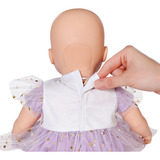 ZAPF Creation BABY born® Lila Tutu Kleid 43cm, Puppenzubehör 