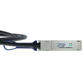 BlueOptics BlueLAN Direct Attach Kabel kompatibel zu Alcatel-Lucent QSFP-100G-C1M QSFP28 schwarz, 1 Meter
