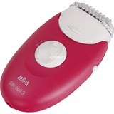  Braun Silk-épil 3-276, Epiliergerät pink/weiß