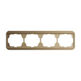 Busch-Jaeger Abdeckrahmen vierfach Rahmen waagerecht bronze, Retail