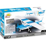 COBI Cessna 172 Skyhawk, Konstruktionsspielzeug weiß/blau