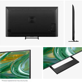Hisense ULED 65E8S MiniLED, QLED-Fernseher 164 cm (65 Zoll), schwarz/dunkelgrau, UltraHD/4K, Triple Tuner, Subwoofer, 144Hz Panel