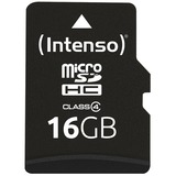 Intenso microSDHC 16 GB, Speicherkarte Class 4