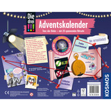 KOSMOS Die drei !!! Adventskalender 2026, Experimentierkasten Tanz der Diebe - in 24 spannenden Rätseln