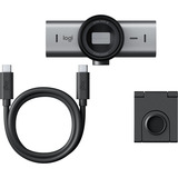 Logitech MX Brio 705 for Business, Webcam grau/schwarz, 4K