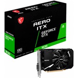 MSI GeForce GTX 1630 Aero ITX 4G OC, Grafikkarte 1x DisplayPort, 1x HDMI, 1x DVI-D